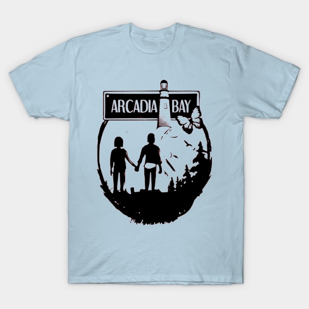 Life is Strange Arcadia Bay T-Shirt by OtakuPapercraft